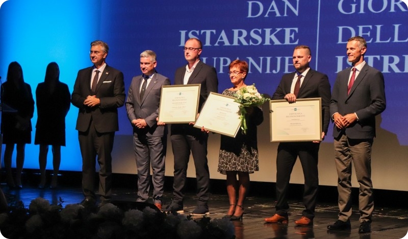 Sigurna kuća Istra, NK Brtonigla – Nova Vas i Rudan d.o.o. dobitnici županijskih priznanja na Danu Istarske županije-155468