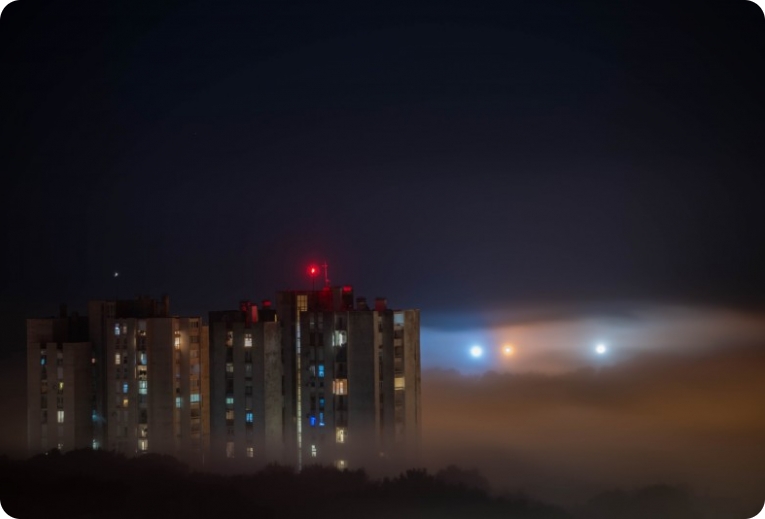 Pulu progutala gusta magla nakon iznadprosječno toplih dana VIDEO-158755