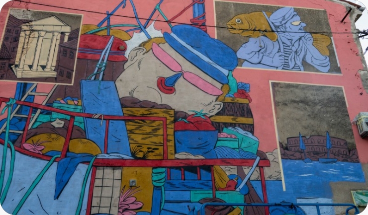 Završen mural u Radićevoj ulici-156342