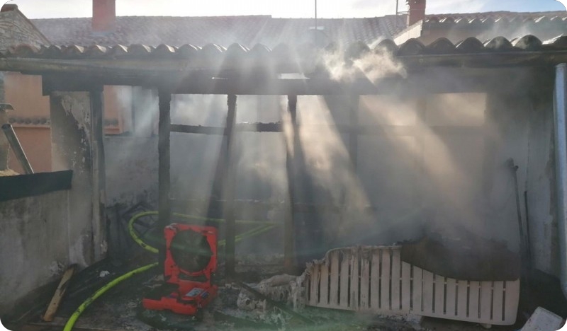 U Malim Vareškima izgorjela kuća-123872