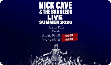 Nick Cave & The Bad Seeds rasprodali oba koncerta u pulskoj Areni-161976