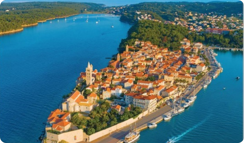 Otok Rab na naslovnici popularnog talijanskog magazina Bell Europa-127405