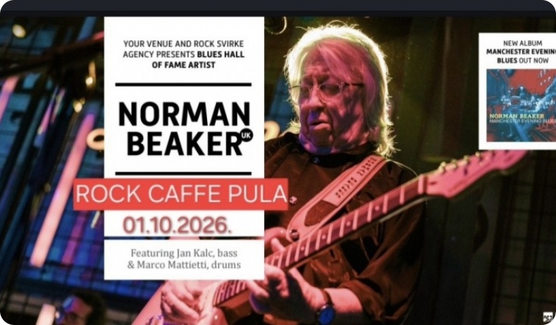 Norman Beaker otvara zimsku koncertnu sezonu u Rock Caffeu Pula-163848
