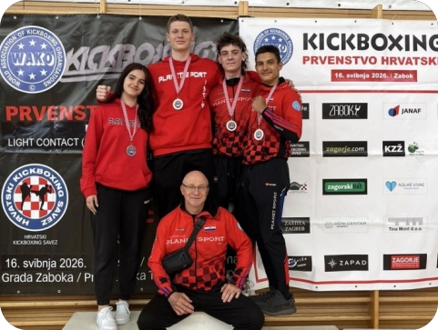 Tri zlata i srebro za KBK Planet Sport na državnom prvenstvu u Zaboku-160707
