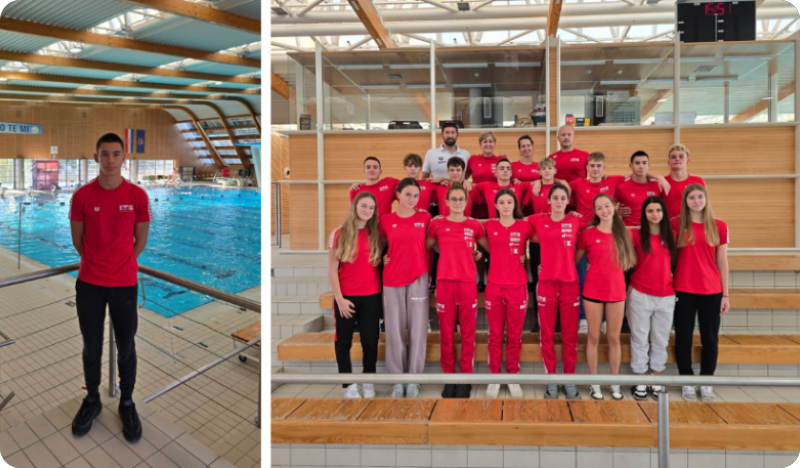 Mladi pulski plivač Ivor Markulinčić na reprezentativnim pripremama-156151