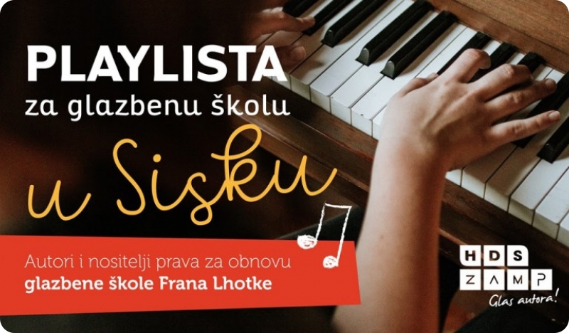 Hrvatski autori i nositelji prava doniraju tantijeme za Glazbenu školu u Sisku-113914