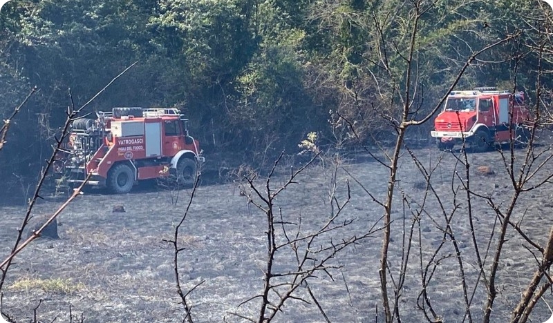 Lokalizirana oba požara na području Marčane-129373