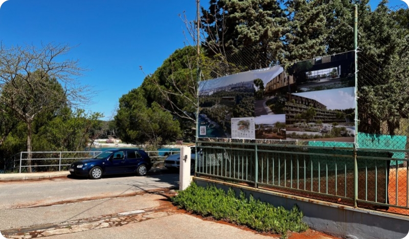 Na Valkanama postavljen pano: informacije o budućem hotelu 5* građanima dostupne i na lokaciji projekta-126347