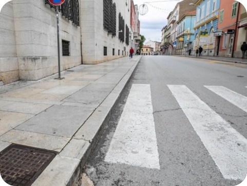 Dopuna privremene regulacije na raskrižju Carrarine, Istarske, Zadarske ulice i Giardina-156554