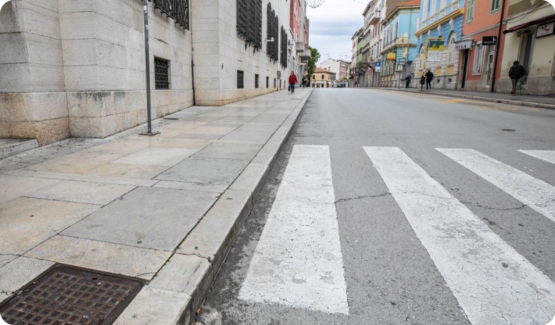 Dopuna privremene regulacije na raskrižju Carrarine, Istarske, Zadarske ulice i Giardina-156554