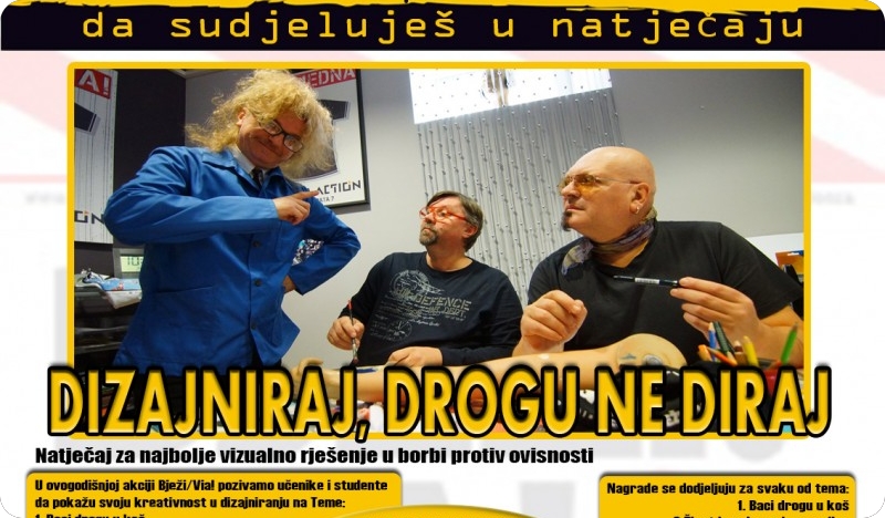 Natječaj za najbolje vizualno rješenje u borbi protiv ovisnosti - VIDEO-63301