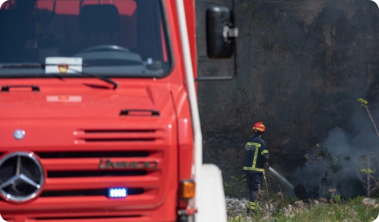 Uzrok požara kamp prikolice u Poreču je otvoreni plamen nepoznatog porijekla-121789