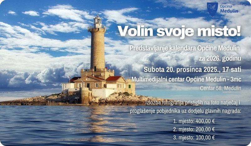 U subotu promocija kalendara Općine Medulin za 2026. godinu-157326