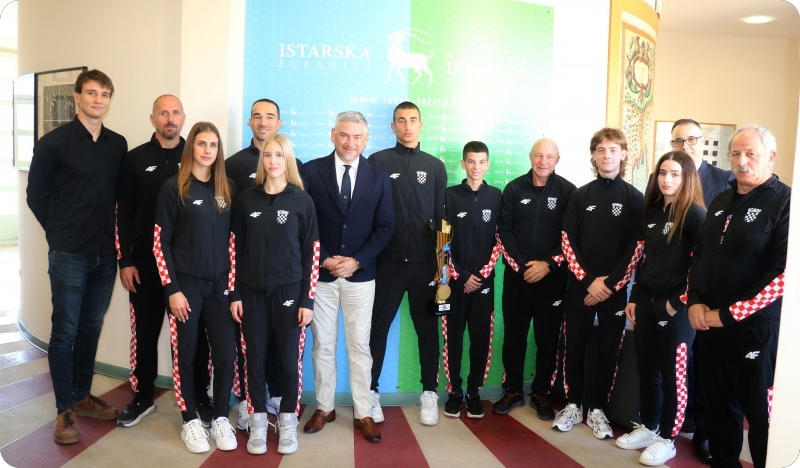 Istarski kickboksači briljirali u Europi, Župan Miletić čestitao mladim prvacima-156092