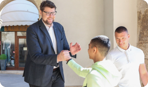 Mlade snage pulskog boksa na prijemu u Komunalnoj palači-159679