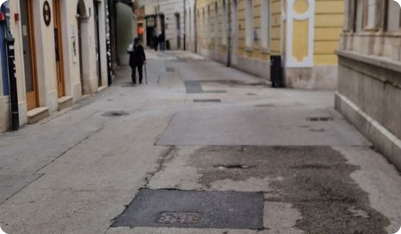Grad Pula objašnjava asfaltiranje Ulice Sergijevaca: Ovo je samo privremeno rješenje-158287