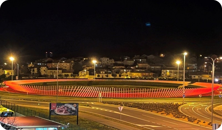 Prometna nesreća na pulskoj zaobilaznici: stradao biciklist, promet zatvoren-156153