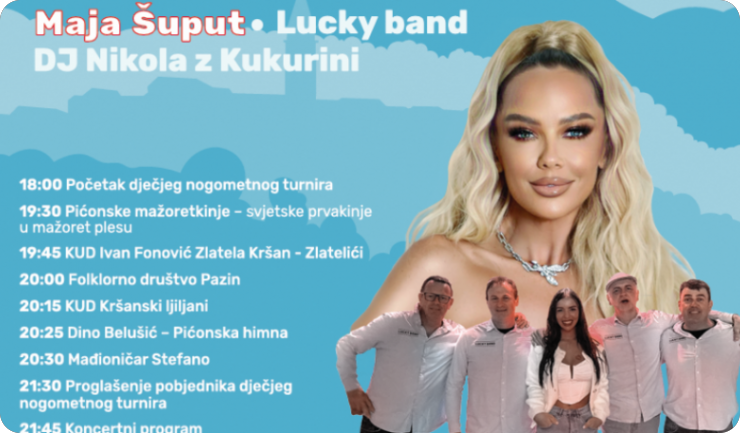 Rokova u Pićnu uz Maju Šuput, besplatan sladoled, mađioničare i ponije-162713