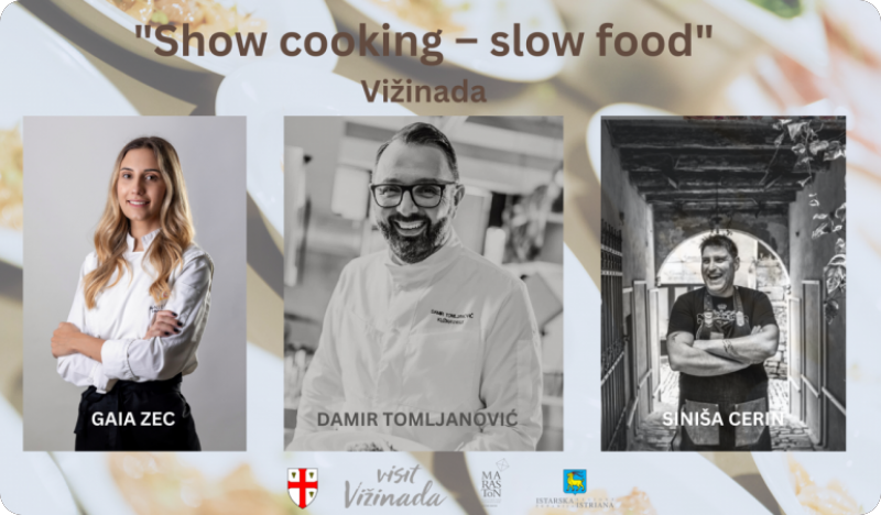 Studeni u Vižinadu donosi priliku za učenje od najboljih chefova - Gaie Zec, Damira Tomljanovića i Siniše Cerina-148518
