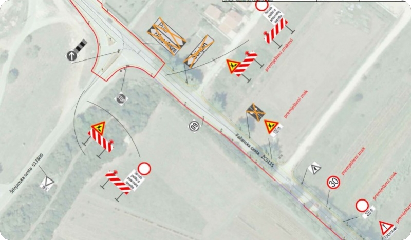 Uvođenje privremene regulacije prometa na raskrižju Fažanske i Štinjanske ceste-150771