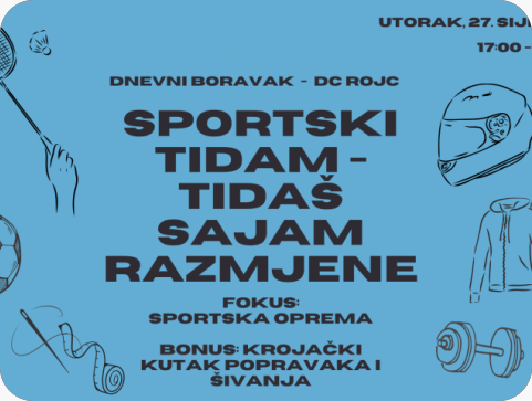 Sportski TiDam - TiDaš sajam razmjene stiže u Rojc-157993