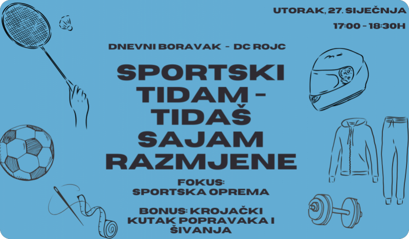 Sportski TiDam - TiDaš sajam razmjene stiže u Rojc-157993