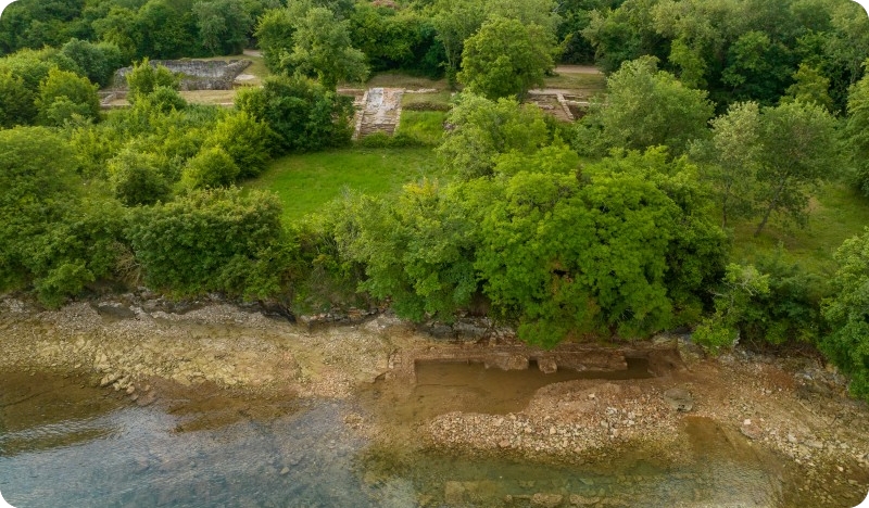 Rimska cisterna otkrivena uz more kod Vabrige, istraživanja se nastavljaju i pod morem-161637