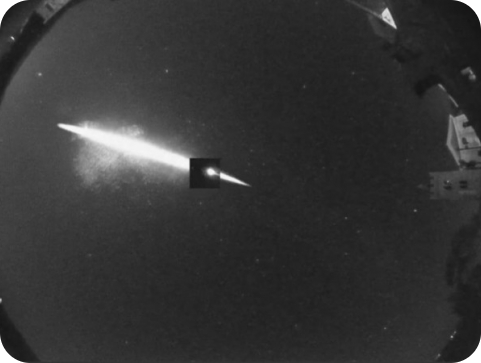 Meteorit pao jugoistočno od Rijeke - video-120309