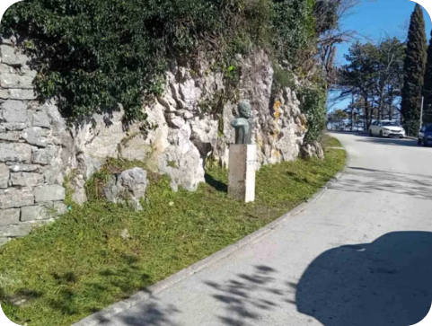 Labin: Pipanova bista vraćena u Aleju velikana-158748