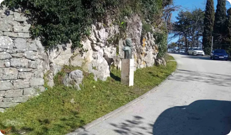Labin: Pipanova bista vraćena u Aleju velikana-158748