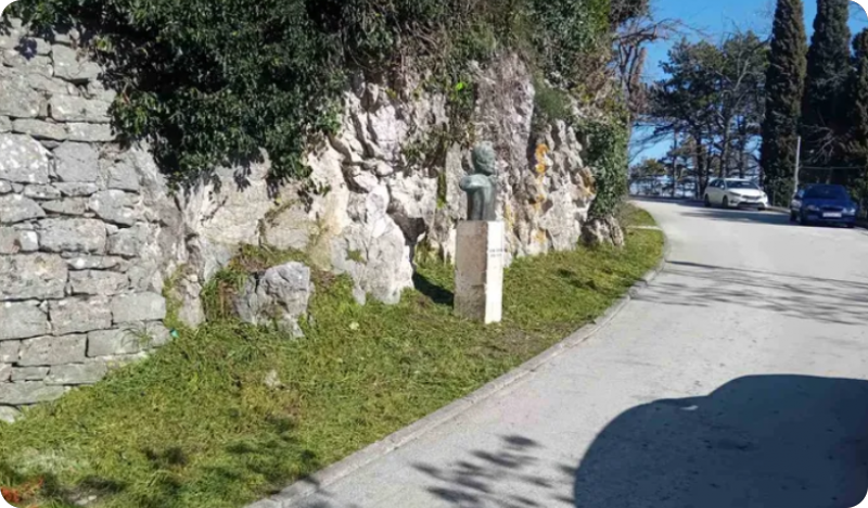 Labin: Pipanova bista vraćena u Aleju velikana-158748