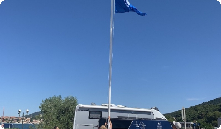 U ACI marini Cres po 27. put svečano podignuta Plava zastava-161286