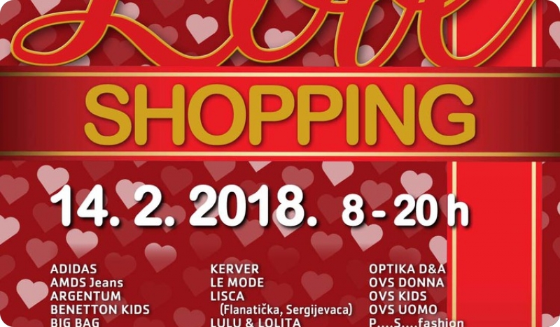 Trgovinska akcija Love Shopping za Valentinovo-85421