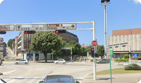 OPREZ: U petak nastavak radova na semaforima na raskrižju Mutilske i Nazorove ulice te Trgu Republike-158000