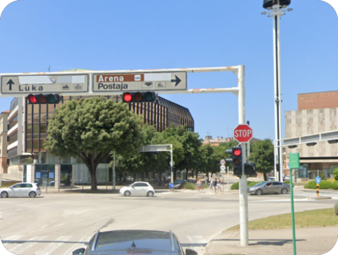 OPREZ: U petak nastavak radova na semaforima na raskrižju Mutilske i Nazorove ulice te Trgu Republike-158000