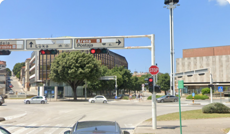OPREZ: U petak nastavak radova na semaforima na raskrižju Mutilske i Nazorove ulice te Trgu Republike-158000