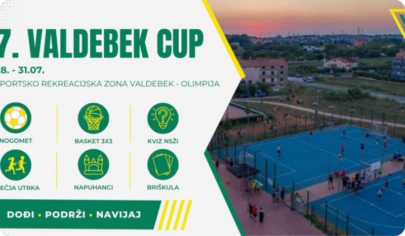 Valdebek Cup vraća se od 28. do 31. srpnja uz bogat sportski i zabavni program-162265