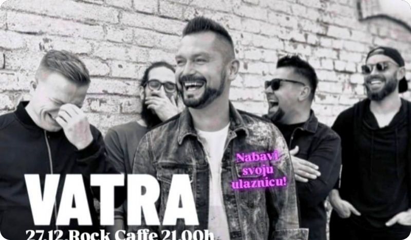 Vatra u petak svira ekskluzivan akustični koncert u Rock Caffeu Pula-149440