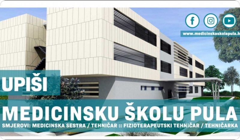 Upisi u Medicinsku školu Pula 2021-117920