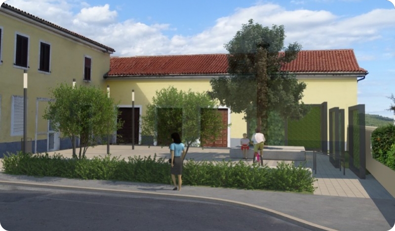 Dobivena građevinska dozvola za projekt uređenja Trga Matka Laginje u Rovinjskom Selu-126297