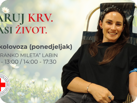 U Labinu u ponedjeljak akcija dobrovoljnog darivanja krvi-162982