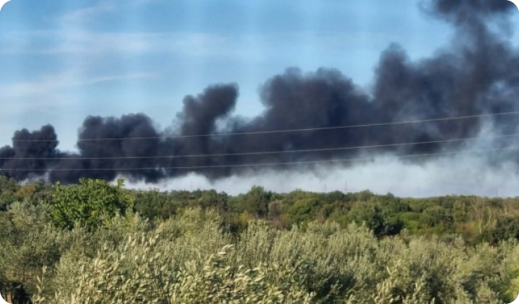 Požar u industrijskoj zoni u Galižani-163473