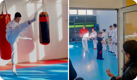 Velika pobjeda malog borca: Ivano položio za žuti pojas nakon teških životnih početaka-158207