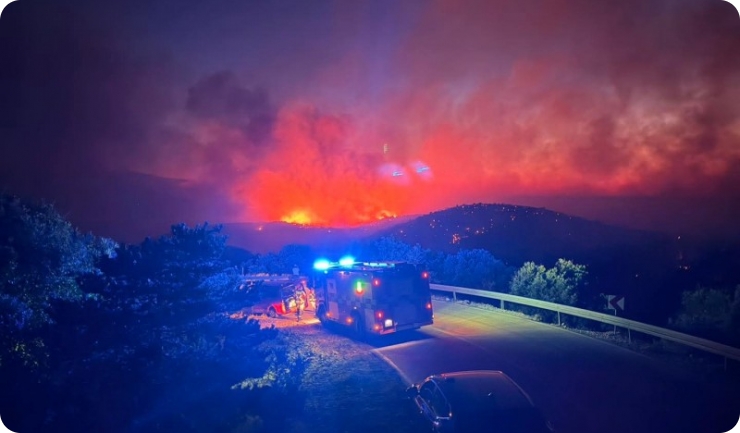 Istarski vatrogasci večeras kreću na Brač-163475