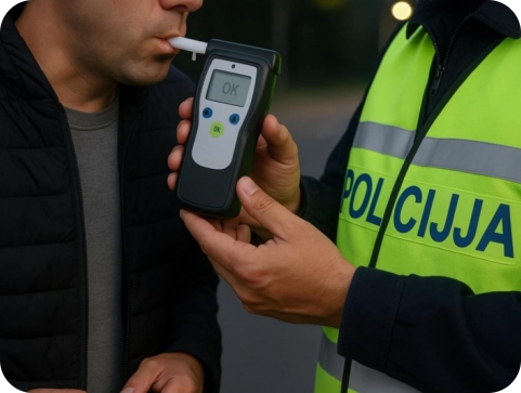 S 2.58 promila prešla posred kružnog toka, a onda sletjela s ceste-156066