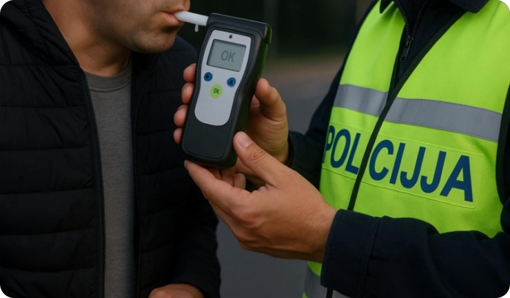 S 2.58 promila prešla posred kružnog toka, a onda sletjela s ceste-156066