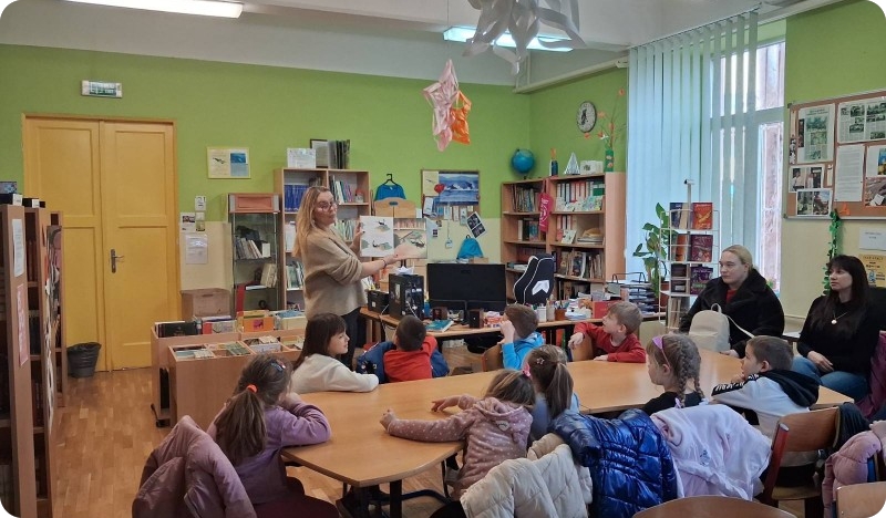 Vrtić ‘Mali svijet’ u gostima OŠ Monte Zaro- poticanje čitanja i priprema predškolaraca za školu-158147