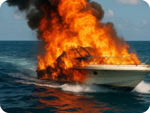 Teško ozlijeđen u požaru plovila-154531