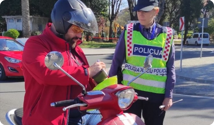 Policija danas provodi pojačani nadzor motociklista i mopedista diljem Istre-160824
