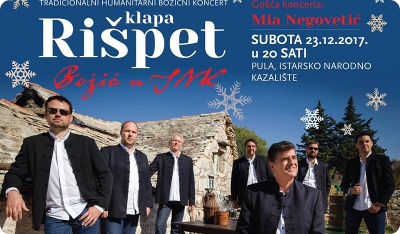 5. tradicionalni “Božić u INK” uz Klapu Rišpet i Miu Negovetić !-83640
